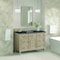 James Martin Vanities 48'' Single Vanity, Whitewashed Oak w/ 3 CM Charcoal Soapstone Quartz Top 424-V48-WWO-3CSP - alternate 5